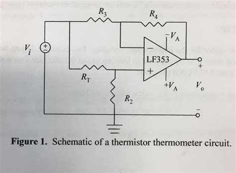 Thermistor Thermometer Circuit Diagram - Circuit Diagram