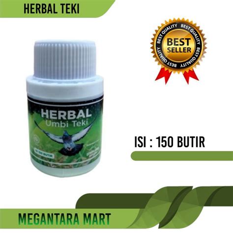 Jual Jamu Merpati Herbal Umbi Teki Shopee Indonesia