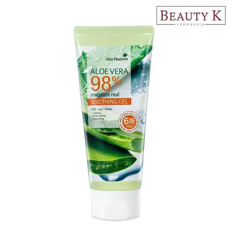 Jual BeautyK Alo Natura Aloe Vera 98 Moisture Real Soothing Gel 150 Ml