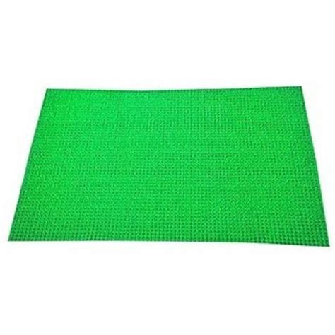 X Inches Rectangular Anti Slip Pvc Plastic Plain Door Mat Back