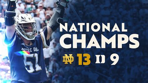 National Champions Irish Capture 1st Title In Program History Highlights Vs Duke Notre