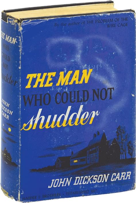 The Man Who Could Not Shudder Carr John Dickson Amazones Libros