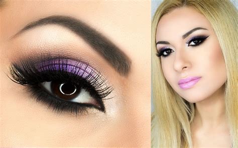 Purple Smokey Eye Makeup Purple Smokey Eye Smokey Eye Makeup Tutorial