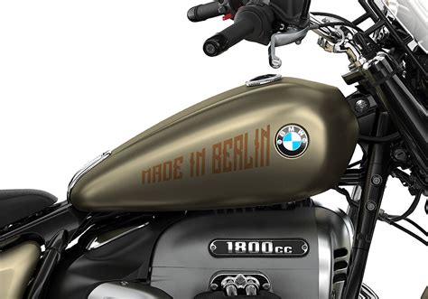 Bmw R18 Classic Manhattan Metallic Matt Made In Berlin Brown Stickers Signature Custom Designs