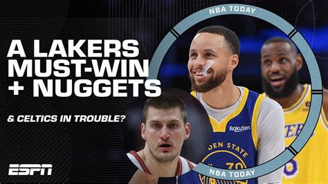 Lakers Need To Win Game 5 Nuggets Most Complete Team Left Celtics