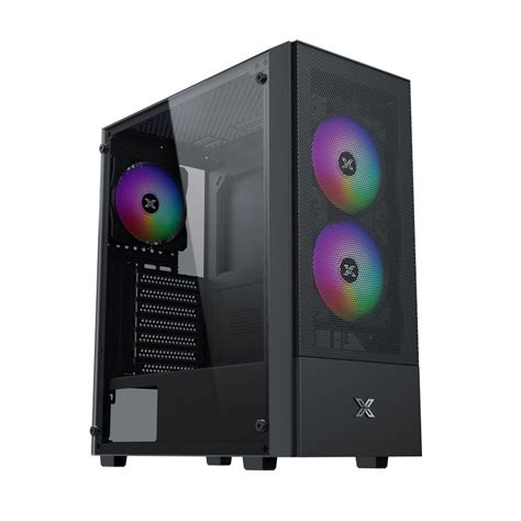 V Case Xigmatek Hero Ii Air Arctic F En Atx Fan Rgb M U En