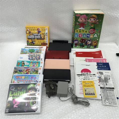 Akao2044 任天堂 3ds 本体 Ktr 001 ソフト 攻略本 おまとめ マリオカート7 とびだせどうぶつの森 ザ コンプリート