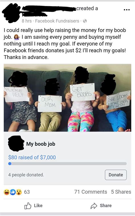 Help Mom Get A Boob Job R Trashy