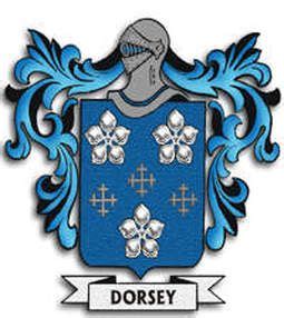 Dorsey family crest | Family crest, Crest, Heraldry