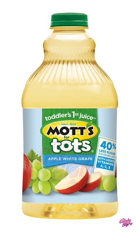 Mott S For Tots Džus S Příchutí Jablek A Bílých Hroznů 1 9 L Candy Store Cz Dobroty Z Celého