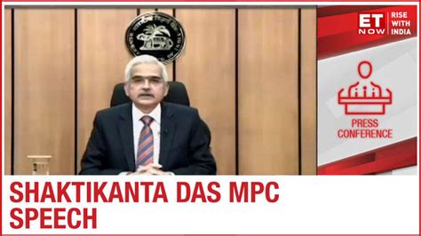 Shaktikanta Das’s MPC Speech And ET NOW’s Extensive Coverage