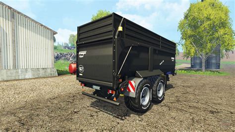 Krampe Bandit Black Para Farming Simulator