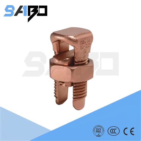 Grounding Split Bolt High Strength Split Bolt Connectors Copper Bolt