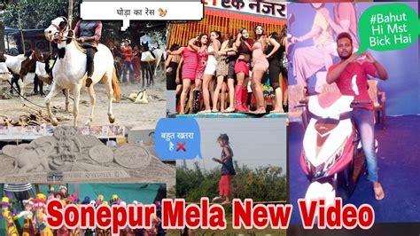 Sonepur Mela🎡 New Video सोनपुर मेला में बहुत भीड़ लग रहा है हाथी 🐘घोड़ा🐎और थिएटर