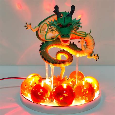 Bandai Dragon Ball Z Anime Shenlong Led Figuras De A O Luzes Da Noite