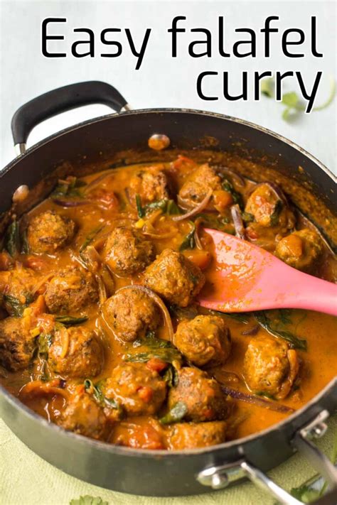 Easy Falafel Curry Best Vegetarian Diet