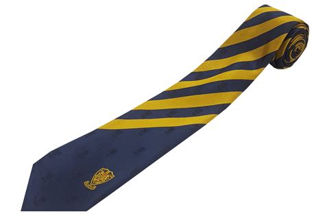 Striped Emb Tie - Durban High School – Gem Schoolwear