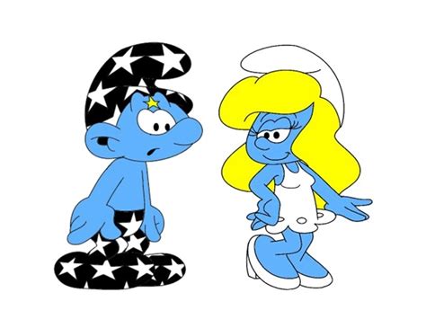 Image Empath Looks At Smurfette Smurfs Fanon Wiki Fandom