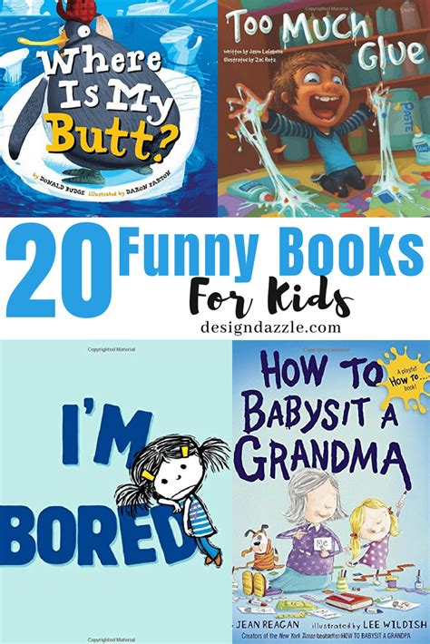 20 Funny Books for Kids - Design Dazzle