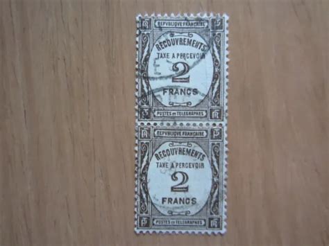 TIMBRES TAXES DE France N 62 En Paire EUR 10 00 PicClick FR