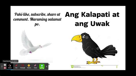 Ang Kalapati At Ang Uwak YouTube