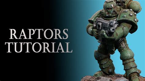 How To Paint Raptors Space Marines For Warhammer K Youtube