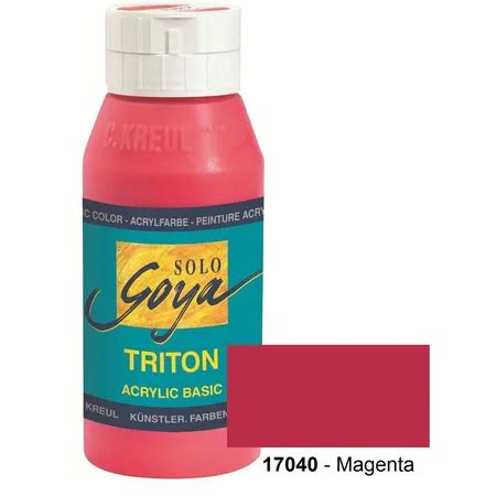 SOLO GOYA Triton Acrylic Magenta 750 Ml Duo Shop De