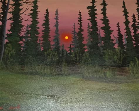 Solve Alaska Wildfire Sun Jigsaw Puzzle Online With 180 Pieces