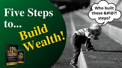 Five Steps To Build Wealth Get Your Finances In Order Youtube