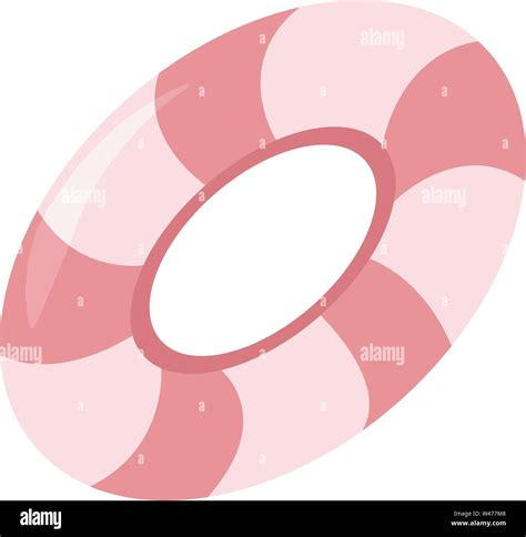 Lifebuoy Illustration Vector On White Background Stock Vector Image