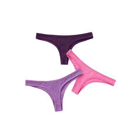 Kit Calcinhas Fio Dental Lisa Cotton Algodao Lingerie Sensual Avulsa Oferta Shopee Brasil