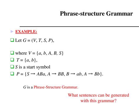 Languages And Grammer In Tcs Ppt Download