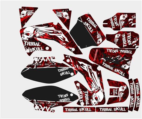 Graphic Kit Honda 450 CRF 2002 2004 Tribal Kitdeco Moto Fr