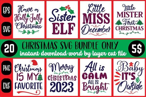 Christmas SVG Bundle Bundle · Creative Fabrica