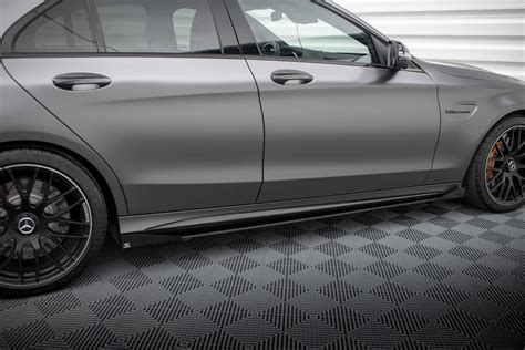 Street Pro Sidokjolar Diffusers Klaffar Mercedes Amg C Sedan