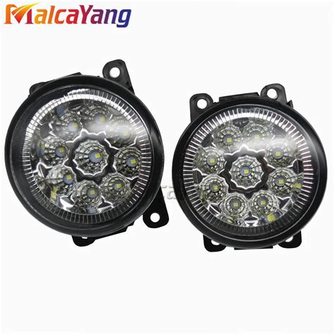 Pcs Fog Lamp Assembly Super Bright Fog Light For Dacia Duster Sandero