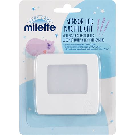 Achat Milette Baby Care Veilleuse à détecteur LED 230 V 0 8 W