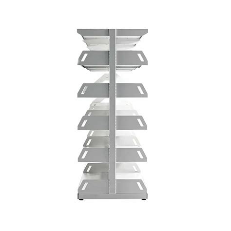 Stainless Steel Single Side Library Rack Load Per Layer 50 100 Kg At