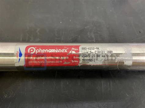 Phenomenex Luna 250mm Hplc Columns Spectralab Scientific Inc