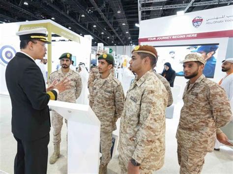 Uae National Service Members Descend Upon Three Day Career Fair In Abu