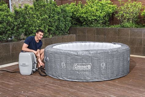 Coleman Saluspa Sicily Airjet To Person Inflatable Hot Tub Round