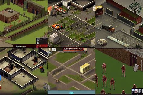 A Screenshot Of The Video Game Project Zomboid Stable Diffusion