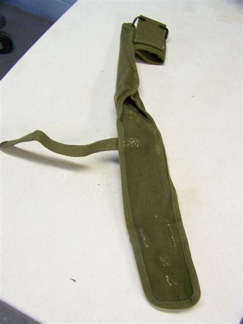 Korean War U S Army Pick Axe Mattock Canvas Carrier Cover Holder