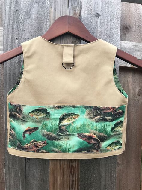 Fishing Vest For Infant Or Kids Photo Prop Or Play Etsy