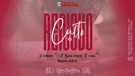 Culto Do Renovo YouTube