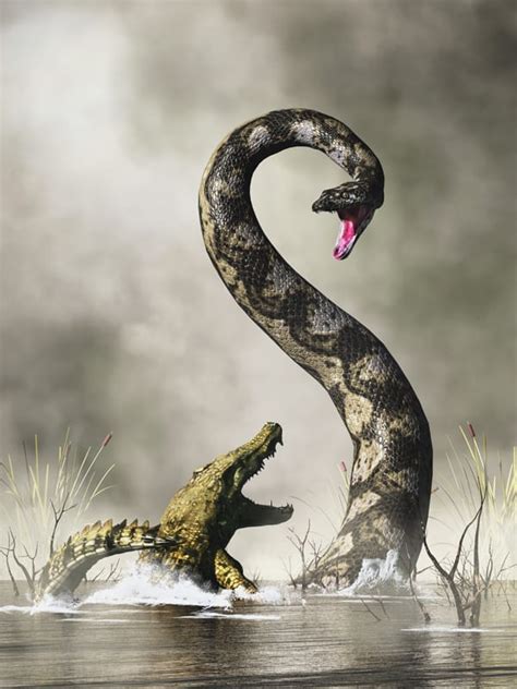 Epic Battles The Largest Crocodile Ever Vs The Largest Snake A Z