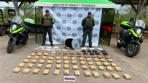 Incautan 130 Kilos De Marihuana En Montería