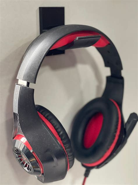 Suporte De Parede P Fone Headset Gamer Fita Dupla Face