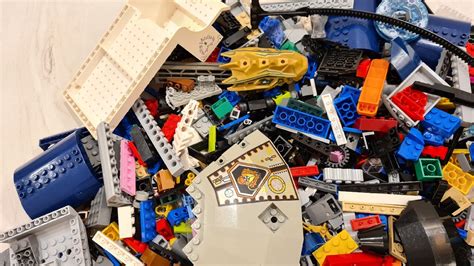 KLOCKI LEGO MIX 100 ORYGINALNE MIESZANE 1 7 KG Łódź Kup teraz na