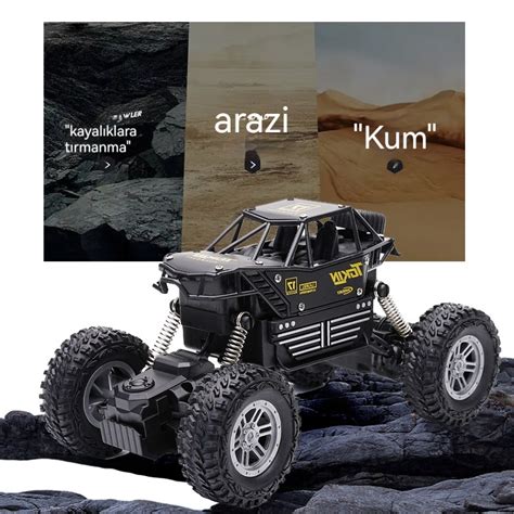 Jzcat Off Road Oyuncak Araba D Rt Tekerlekten Eki Li Ala M Uzaktan